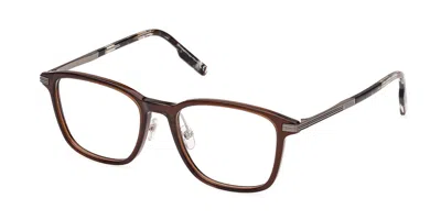 Zegna Ez5251-h Men's Glasses, Brown, Size 53