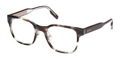 Zegna Ez5253 Men's Glasses, Brown, Size 53