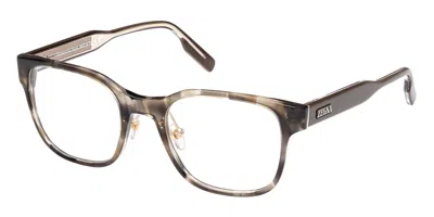 Zegna Ez5253 Men's Glasses, Brown, Size 53