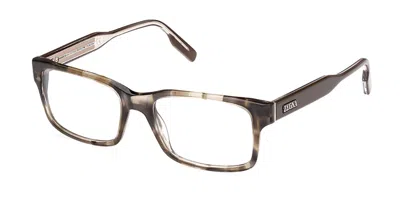 Zegna Ez5254 Men's Glasses, Green, Size 54