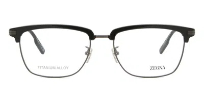 Zegna Ez5259-h Men's Glasses, Black, Size 55