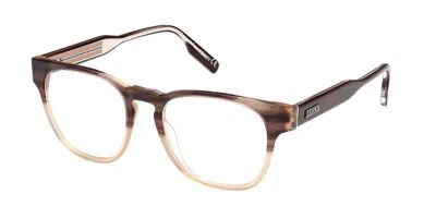 Zegna Ez5261 Men's Glasses, Brown, Size 51