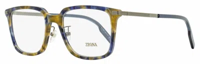 Zegna Ez5265-h Stepped Browline Eyeglasses In Multi