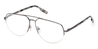 Zegna Ez5266 Men's Glasses, Silver, Size 59