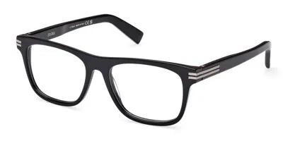 Zegna Ez5267 Men's Glasses, Black, Size 54