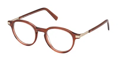 Zegna Ez5269 Men's Glasses, Brown, Size 48