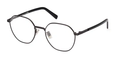 Zegna Ez5270-h Men's Glasses, Gunmetal, Size 53