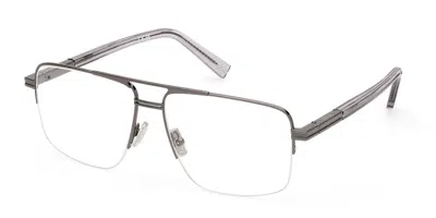 Zegna Ez5274 Men's Glasses, Gunmetal, Size 59