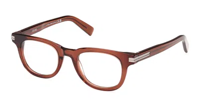 Zegna Ez5279 Men's Glasses, Brown, Size 48