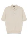 Zegna Fine-knit Polo Shirt