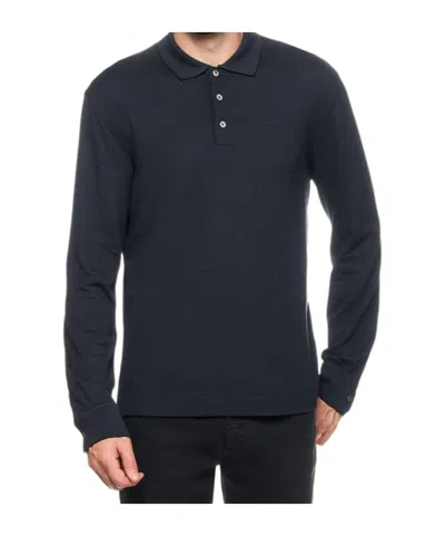 ZEGNA FINE-KNIT POLO SHIRT