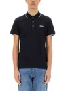 Zegna Men's Polo With Logo T-shirt In Black