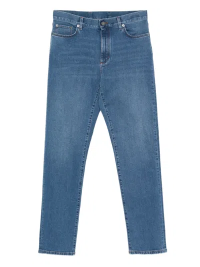 Zegna Five-pocket Jeans In Blue