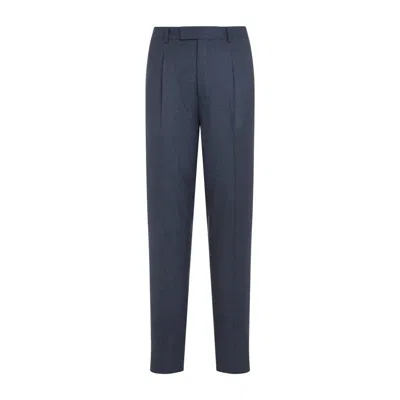 ZEGNA ZEGNA FLANNEL PANTS