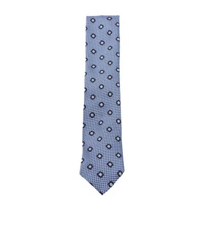 ZEGNA ZEGNA FLORAL JACQUARD POINTED TIP TIE