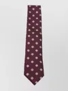 Zegna Floral Pattern Standard Width Ties Collection In Brown