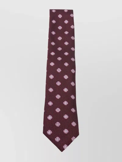 ZEGNA FLORAL PATTERN STANDARD WIDTH TIES COLLECTION