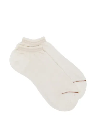 Zegna Freshness Socks In White