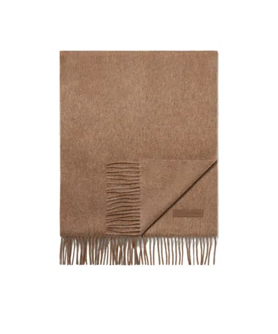 ZEGNA ZEGNA FRINGED KNITTED SCARF