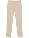 Zegna Gabardine-weave Chinos In Neutrals