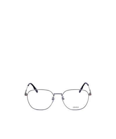 Zegna Geometric Frame Plain Mirror In White