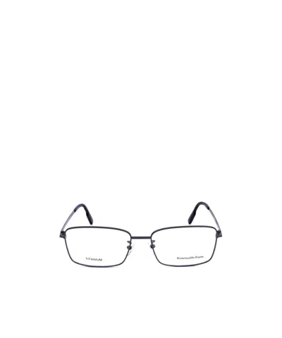 Zegna Geometric Frame In White