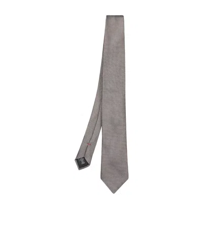Zegna Geometric-jacquard Tie