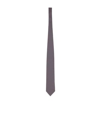 ZEGNA ZEGNA GEOMETRIC-PATTERNED TIE