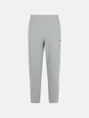Zegna Gray Cotton Pants In Grey