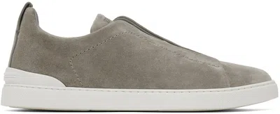 Zegna Sneakers In Grey