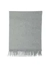 Zegna Scarves Grey In Gray