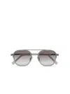 Zegna Grey Orizzonte I Acetate And Metal Sunglasses In Gris