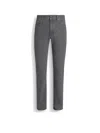 Zegna Roccia Slim Fit Stone Washed Jeans In Gray In Grey