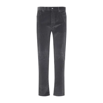 Zegna Grey Straight-fit Jeans In Gray