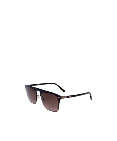 Zegna Half Frame Sunglasses