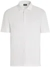 Zegna Pole In White