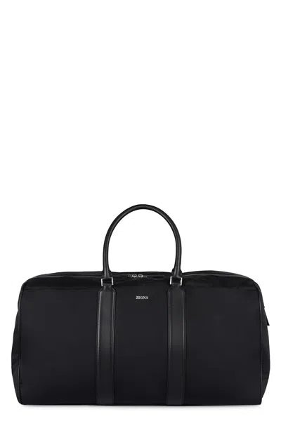 ZEGNA HOLDALL NYLON TRAVEL BAG