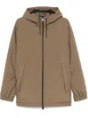 Zegna Hooded Jacket In Grün