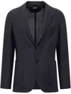 Zegna Blazer In Blue