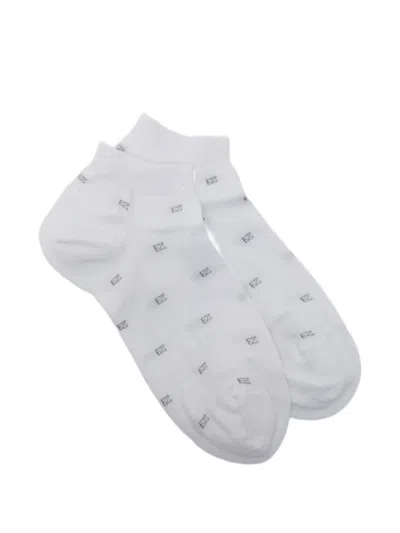 Zegna Iconic Ez Socks In White