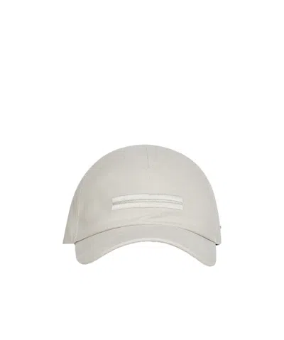 Zegna Ivory Oasi Linen Baseball Cap In Gray