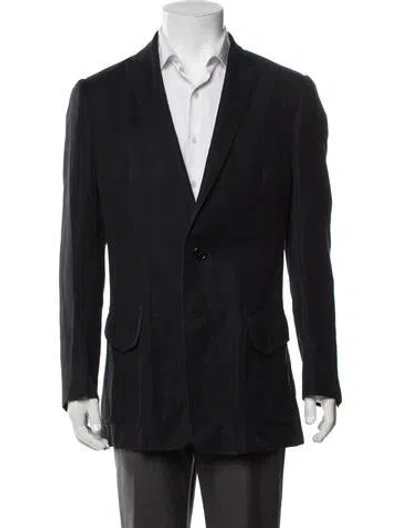 Pre-owned Zegna Jacket In Black