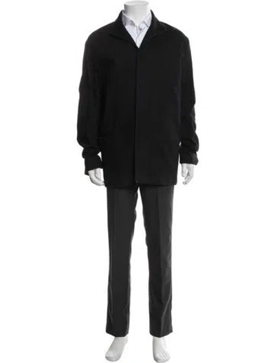 Pre-owned Zegna Jacket In Blue
