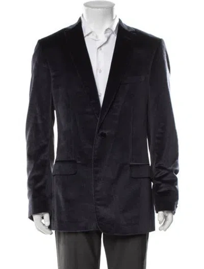 Pre-owned Zegna Jacket In Blue