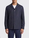 Zegna Patch-pocket Buttoned Shirt Jacket In Multi
