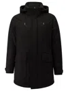 Zegna Jacket With Zip Closure In Black