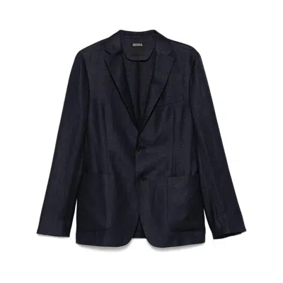 Zegna Jackets In Black