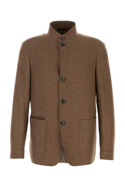 ZEGNA ZEGNA JACKETS AND VESTS