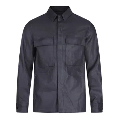 Zegna Jackets In Blue