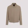 Zegna Tailored Polyester Jacket With Adjustable Cuffs